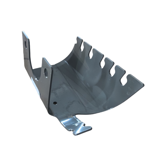 Curved Stamped Metal Shield