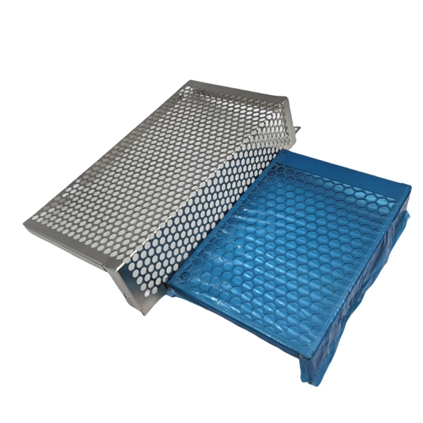Perforated Stamped Metal Basket